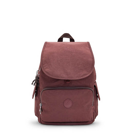 Kipling City Pack Ryggsäck Vinröda | SE 1408ZU